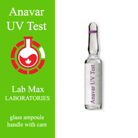 Anavar and Winstrol UV test